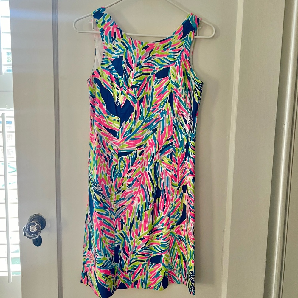 Lilly Pulitzer Cathy Shift Dress, multicolor, size: 00